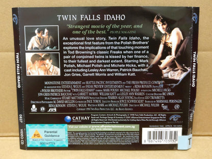 Movie Twins Falls Idaho Mark Polish Michael Polish Singapore 2x VCD FCS8295