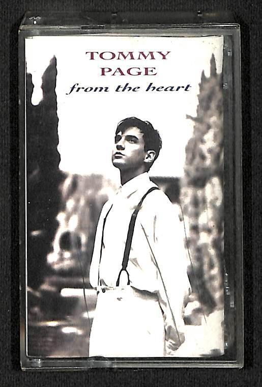 Tommy Page From The Heart Mega Rare Warner Music Singapore Cassette CS1412