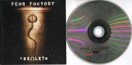 Fear Factory Obsolete 1998 Mega Rare Netherlands CD FCS4787