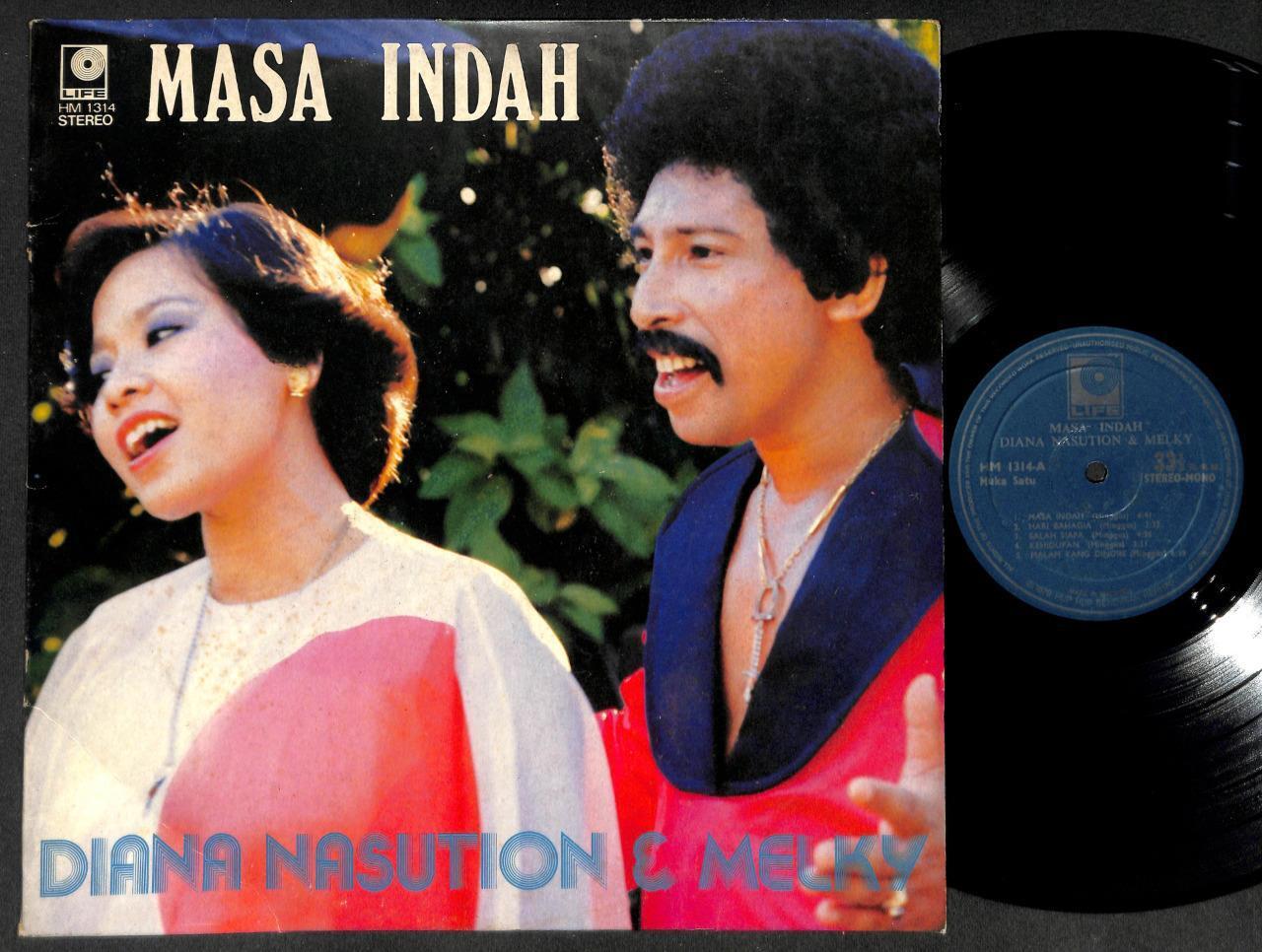 Malaysia  Malay Diva Diana Nasution & Melky Masa Indah Life 12" LP MLP542