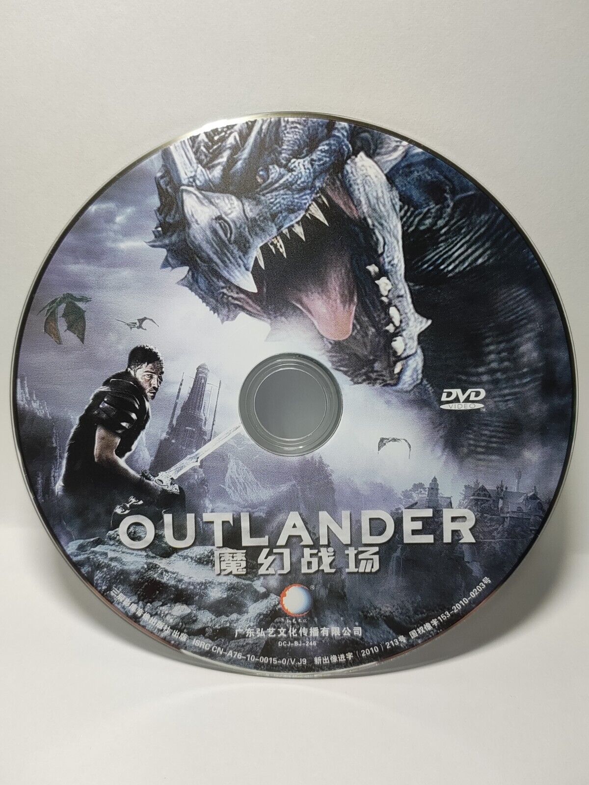 Movie Outlander Jim Caviezel DVD Disc Only NO Case & Art Work Cover (SD032)