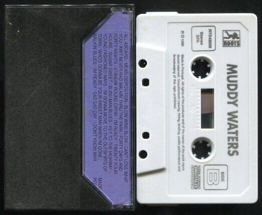 Muddy Waters Blues Songs 1990 Portugal Cassette CS066