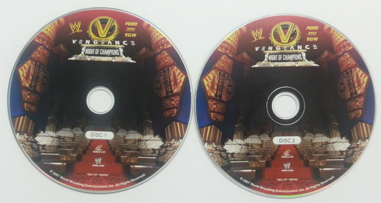 WWE WWF Wrestling Vengeance Night Singapore Only 3+1 Bonus VCD OOP FCS5874