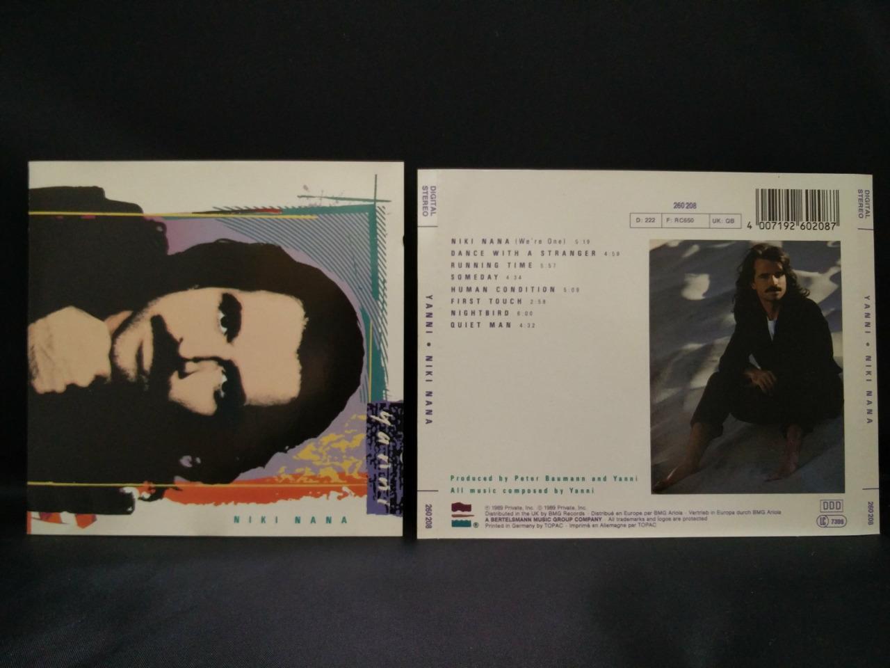 Yanni Niki Nana 1989 UK CD FCS8032