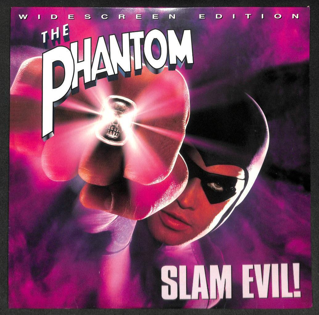 Movie The Phantom Slam Evil! Billy Zane Kristy Swanson USA LD Laserdisc LD1329