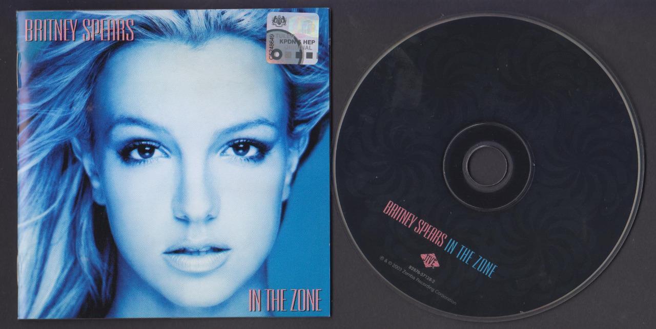 Mega Rare Britney Spears In The Zone 2003 Malaysia CD FCS6080