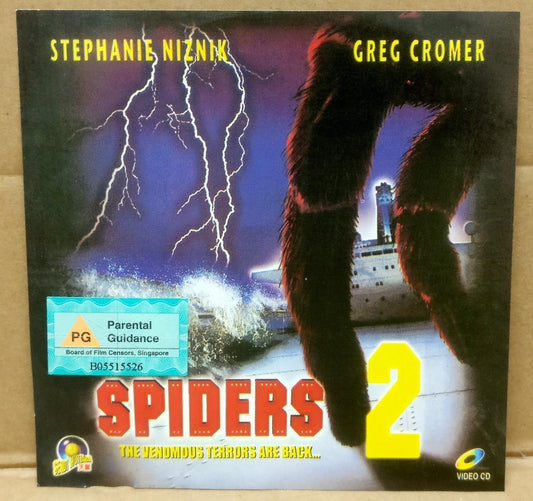 Movie Spiders 2 Emily Perkins Mega Rare Malaysia English Video CD 2x VCD FCS9301