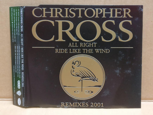 Christopher Cross Remixes 2001 Rare Hong Kong Promo Single English CD FCS9564