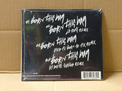 New & Unsealed Lady Gaga Born This Way The Remix 2011 Singapore 2x CD FCB2020