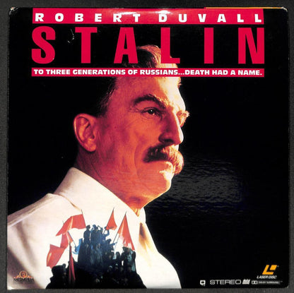 Mega Rare Movie Stalin Robert Duvall G/F 1993 USA 2x Laserdisc LD LD1605