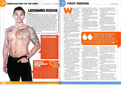 8 Days  Singapore Magazine Daniel Craig Bond 007 Handsome Macho Man (8D1307a