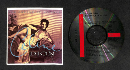 Celine Dion The Colour Of My Love 1993 Taiwan CD FCS7925