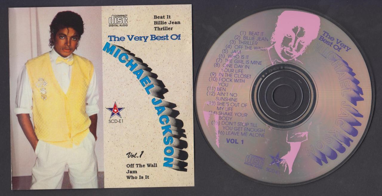 Michael Jackson On Cover The Very Best Of MJ Vol.1 Singapore CD FCS6075