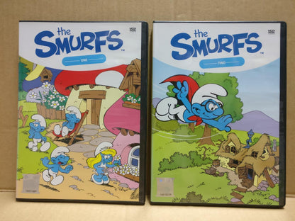 The SMURFS Cartoon Animation 1 & 2 Rare Malaysia Edition English 2x VCD FCB1793