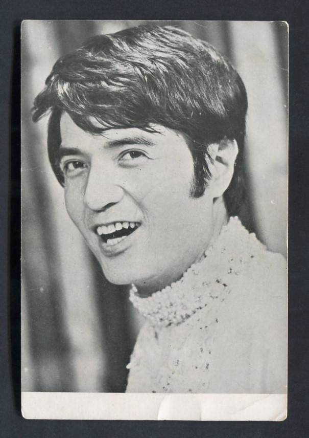 Taiwan Singer Lin Chong Akai B & W Handsome Photo Card Not Postcard PC717