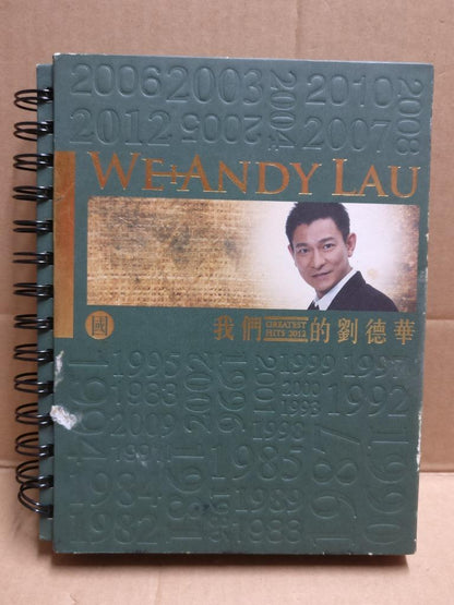 Hong Kong Andy Lau 刘德华 我们的刘德华 Unique Lyrics Booklet 2012 Chinese 3x CD FCBL167