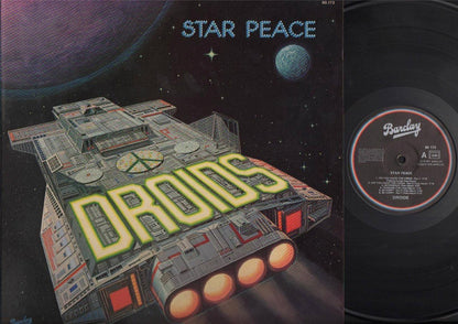 Star Peace Droids French 1978 Cosmic Disco Super Rare Hong Kong 12" LP ELP1972