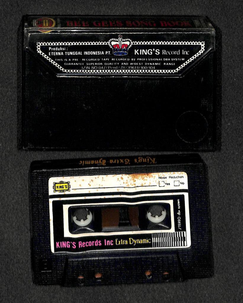 Mega Rare Bee Gees Song Book A Legendary Performer Indonesia Cassette CS1757