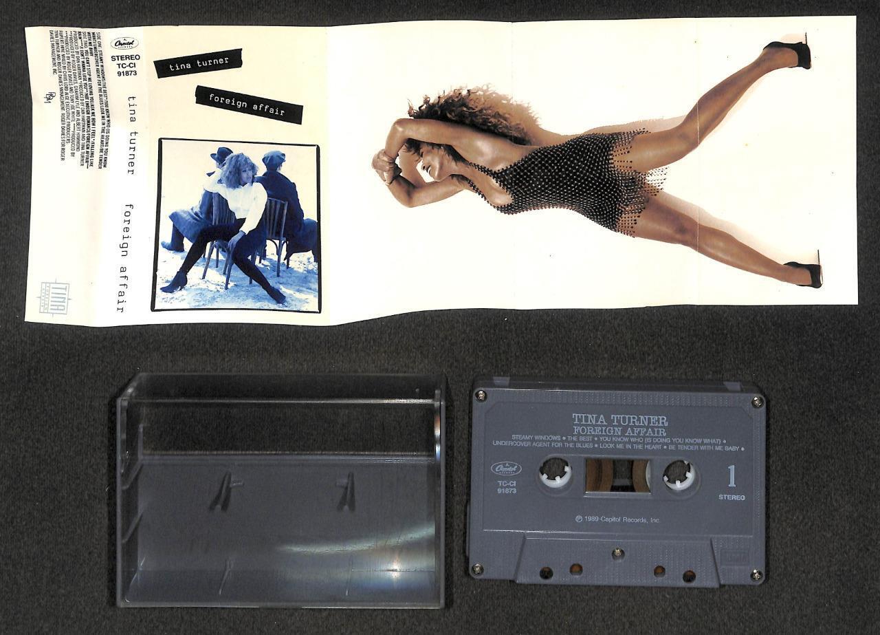 Tina Turner Foreign Affair The Best 1989 Mega Rare Malaysia Cassette CS1981