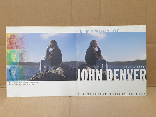 In Memory Of John Denver 1943 - 1997 Singapore English Gold CD (FCS10221)