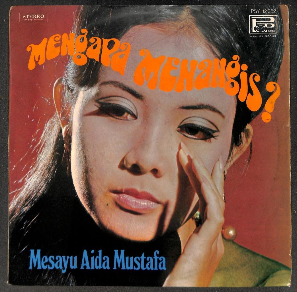 Indonesia Malay Mesayu Aida Mustafa & Rare Rollies Band Singapore LP MLP580