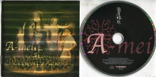 Taiwan A-Mei Zhang Hui Mei 張惠妹 张惠妹 歌声妹影 2000 Rare Singapore CD FCS1541