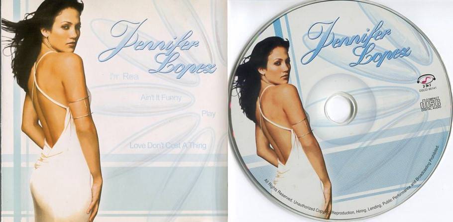 Mega Rare Jennifer Lopez On Cover Singapore Compilation CD FCS4470