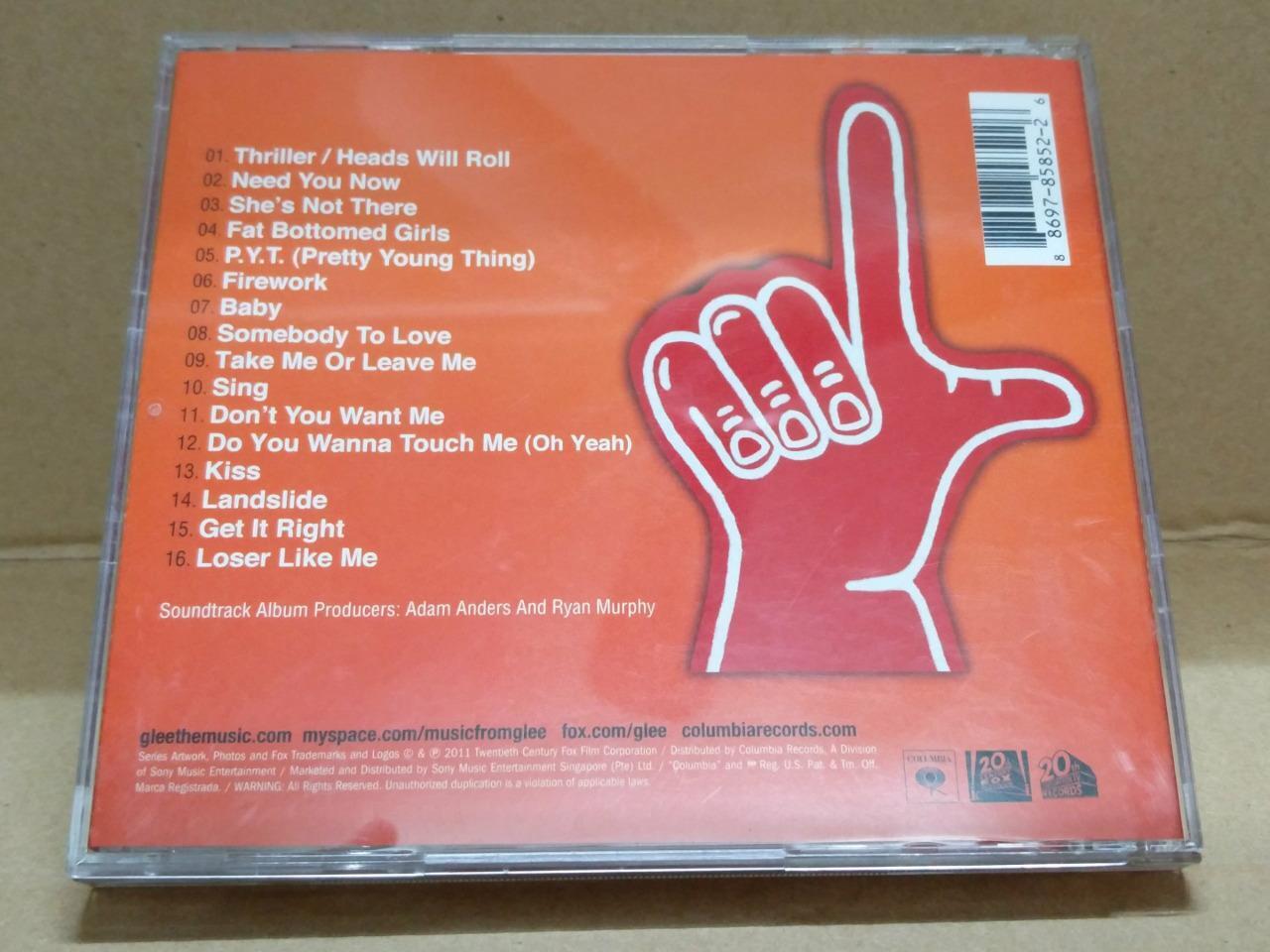 GLEE The Music Season 2 Vol.5 2011 Mega Rare Sony Music Singapore CD FCB1417