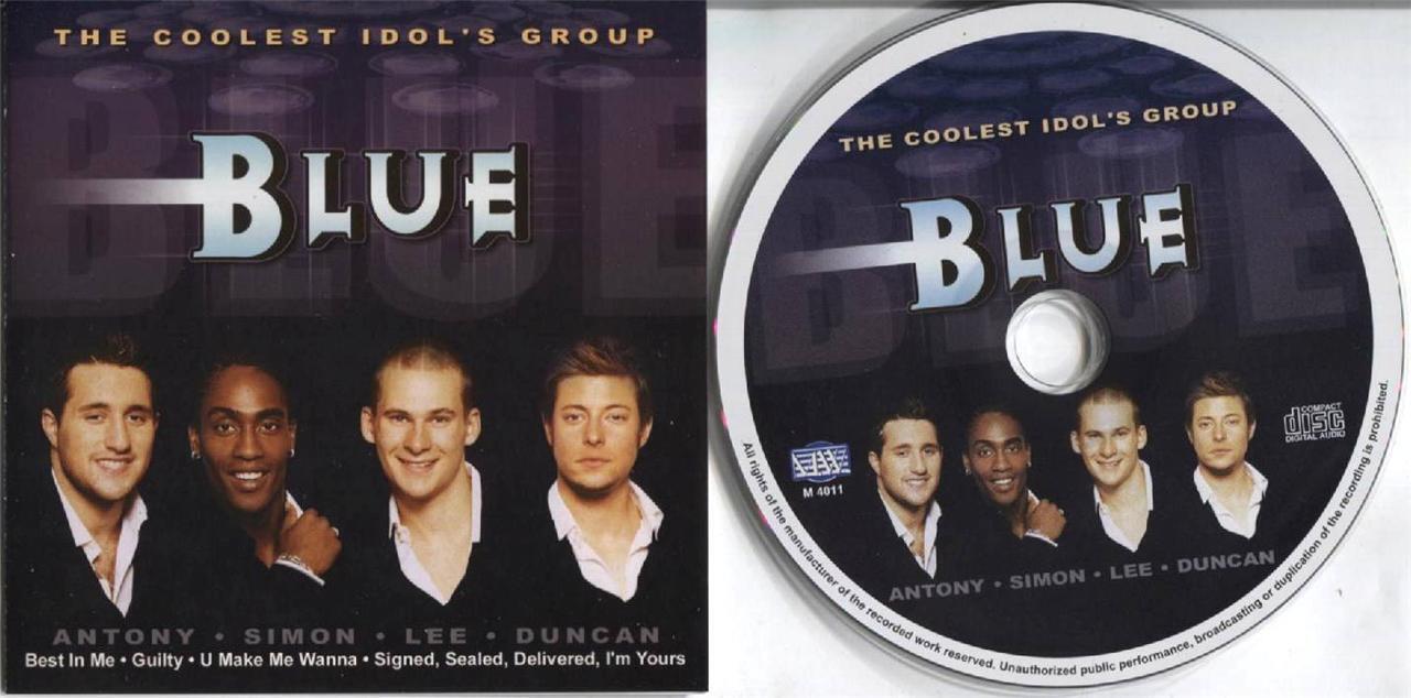 Mega Rare The Coolest Idol Group Blue On Cover Compilation Singapore CD FCS3704