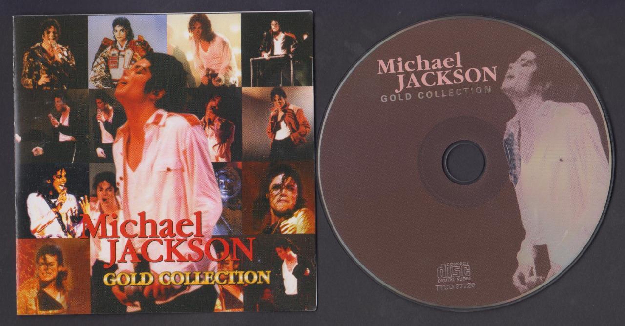 Michael Jackson On Cover Gold Collection Singapore CD FCS6074