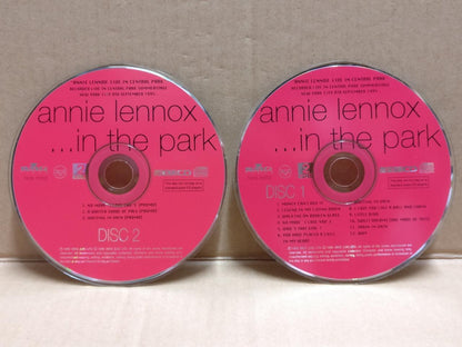 Annie Lennox In The Park 1995 Singapore Censor Sticker Video CD 2x VCD FCS9600