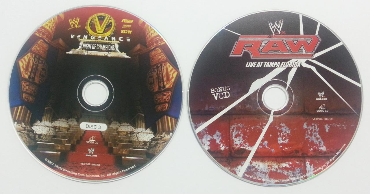 WWE WWF Wrestling Vengeance Night Singapore Only 3+1 Bonus VCD OOP FCS5874