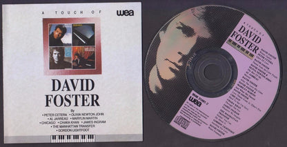 A Touch Of David Foster Compilation Warner Music 1992 Rare Indonesia CD FCS6995