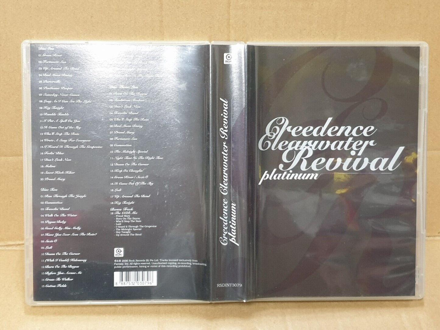 CCR Creedence Clearwater Revival Platinum 2006 English 3x CD (FCB2435)