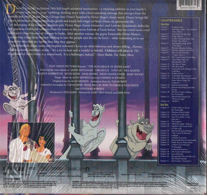 Disney Cartoon Movie The Hunchback Of Notredame w/ Shrink Japan Laserdisc LD770