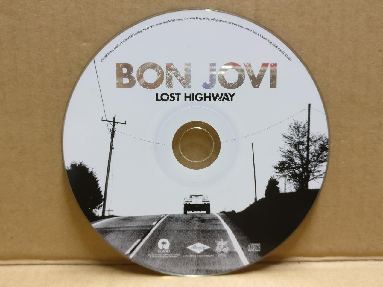 Bon Jovi Lost Highway 2007 Rare Special Indonesia Edition English CD FCS9553