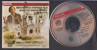 Singapore Symphony Orchestra Conducted By Choo Hoey Shostakovich 1989 CD FCS6851