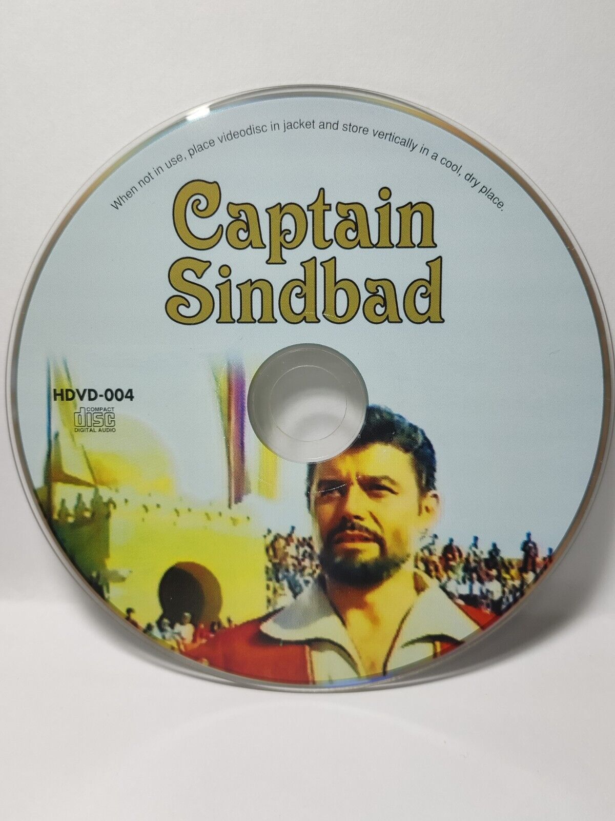 Captain Sindbad Movie - DVD Disc Only NO Case & Art Work Cover (SD086)