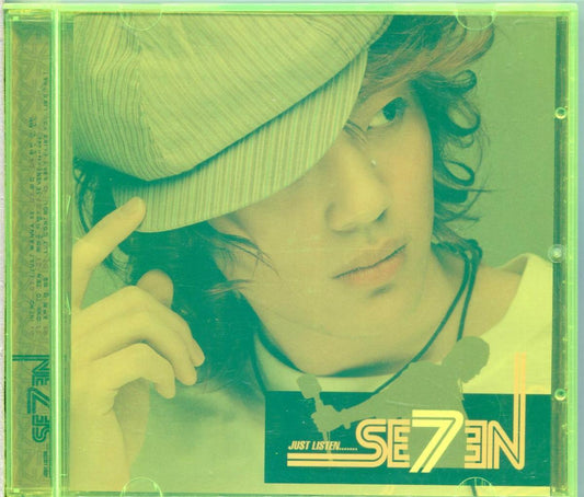 Korea Korean Seven 1st Album Just Listen Kpop K-pop EMI Korea CD FCB309