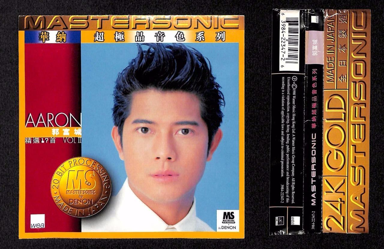 Hong Kong Aaron Kwok 郭富城 唱这歌 分享爱 With OBI 20Bit Japan Gold CD FCS7717