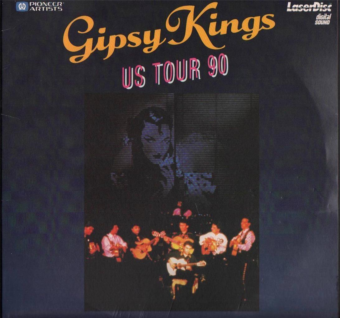 Gipsy Kings US Tour 90 USA LD Laserdisc LD938