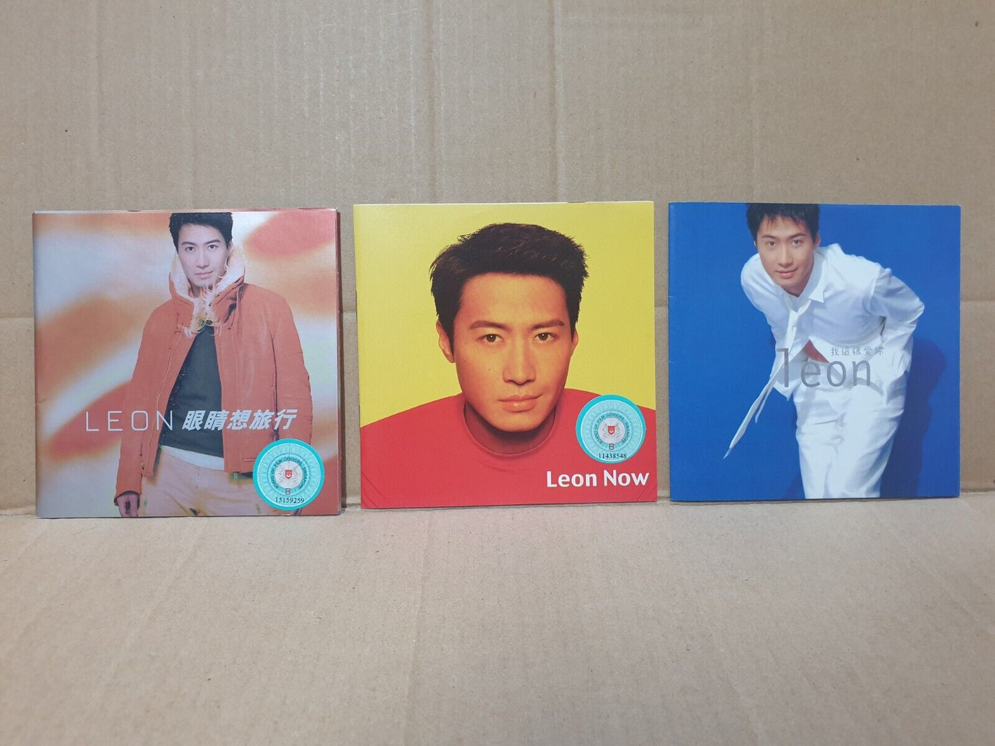 HK Leon Lai 黎明 Chinese 4x (CD+VCD) + VCD + (2x VCD) Set Lot Of 6 (FCS10367) I