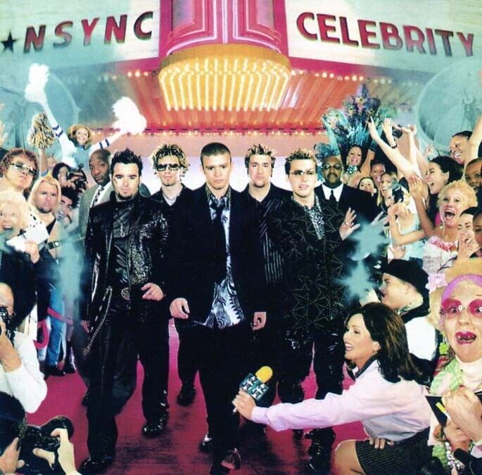 NSYNC 'N Sync Celebrity 2001 Mega Rare Zomba Asia CD G018