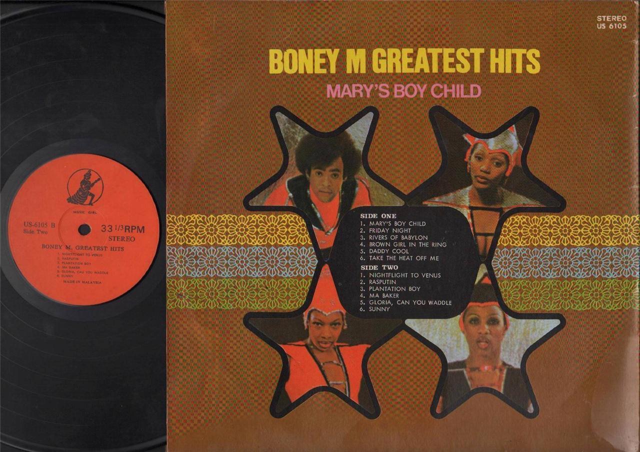 Boney M. Sexy Cheesecake Mega Rare Musicgirl Malaysia 12" LP ELP2082