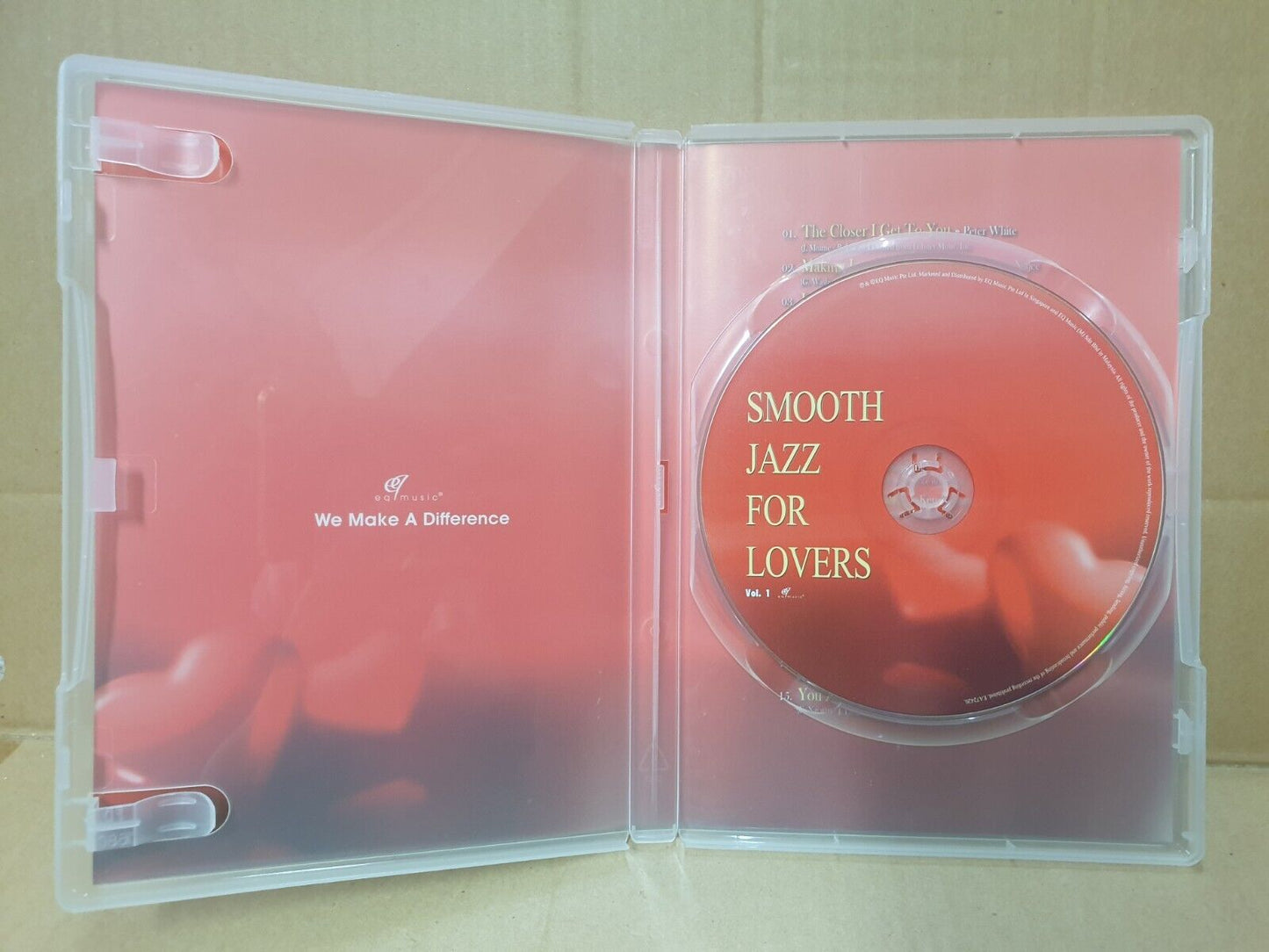 Smooth Jazz For Lovers Vol.1 Singapore English CD (FCB2397)