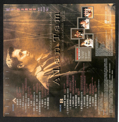 Hong Kong Alan Tam Tan Yong Lin 谭咏麟 1995 MV Karaoke Polygram LD Laserdisc LD1215