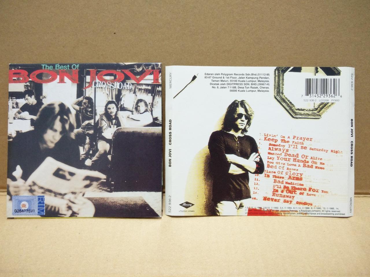 Mega Rare Bon Jovi Crossroad Polygram Malaysia With Sticker CD FCS7608