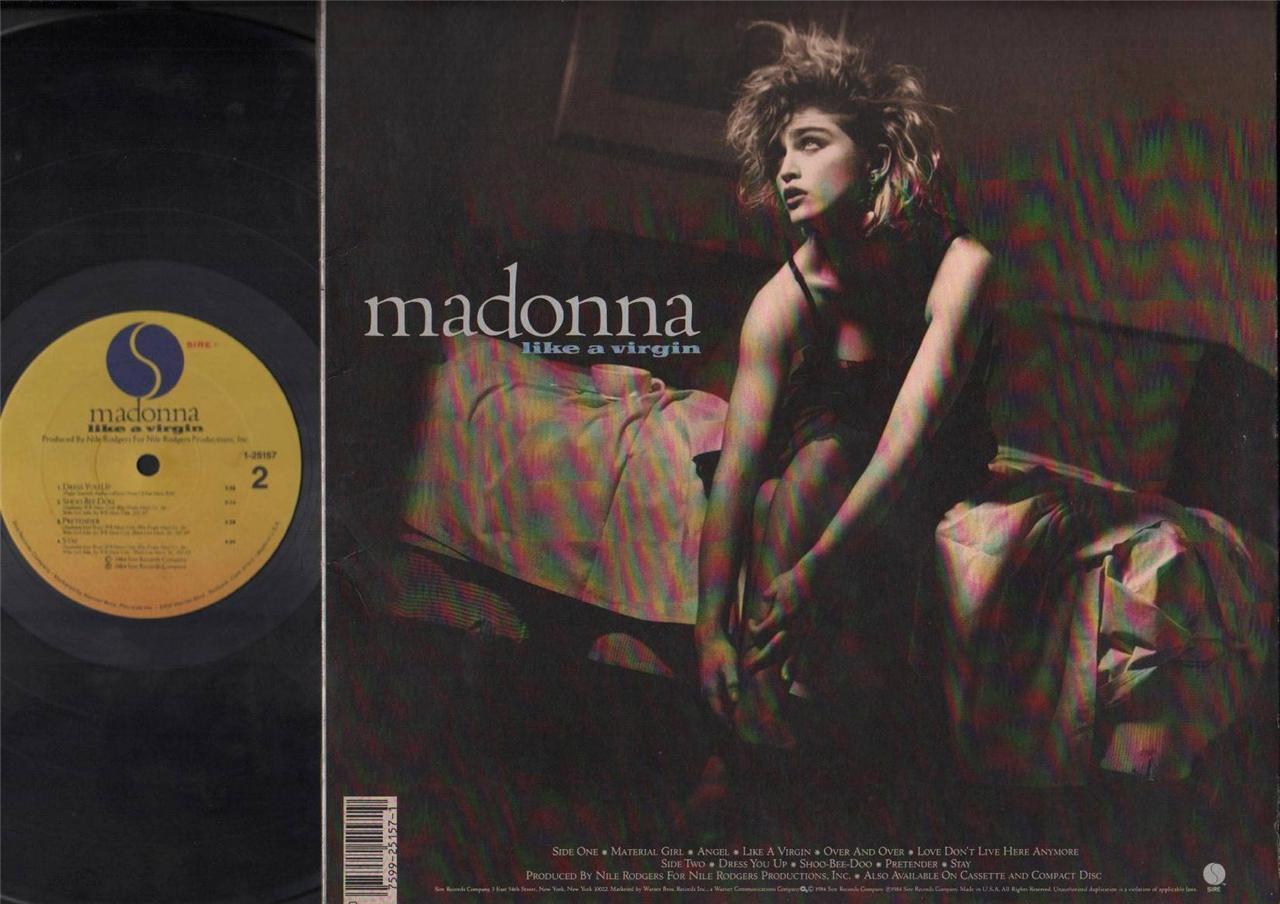 Mega Rare Madonna Like A Virgin 1984 with Insert USA 12" LP ELP2059