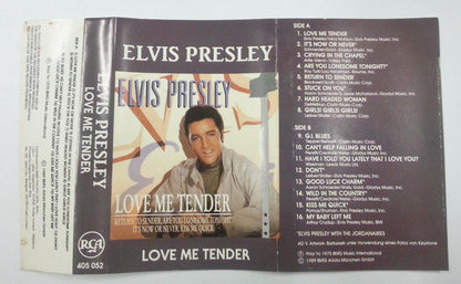 Mega Rare Elvis Presley Love Me Tender 1989 Malaysia Cassette CS1176