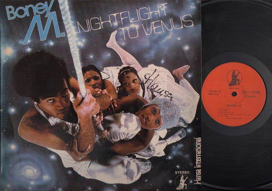 Boney M Nightflight To Venus Mega Rare MusicGirl Label Malaysia 12" LP ELP1935